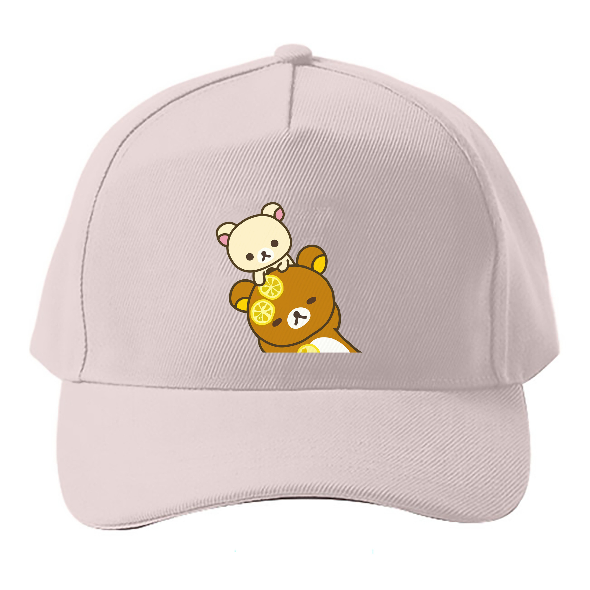 （画像用） リラックマ リラックマ キイロイトリ Rilakkuma Korilakkuma Kiiroitori ベースボールキャップ 綿100％ 男女兼用 帽子 スポーツ
